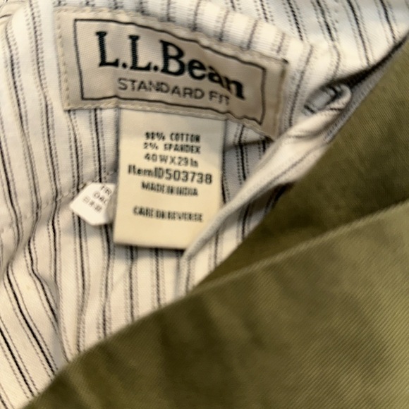 Men’s LL Bean 40x29 pants - Picture 5 of 5